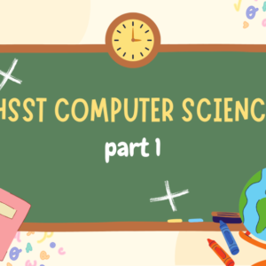 higher secondary teacher computer science